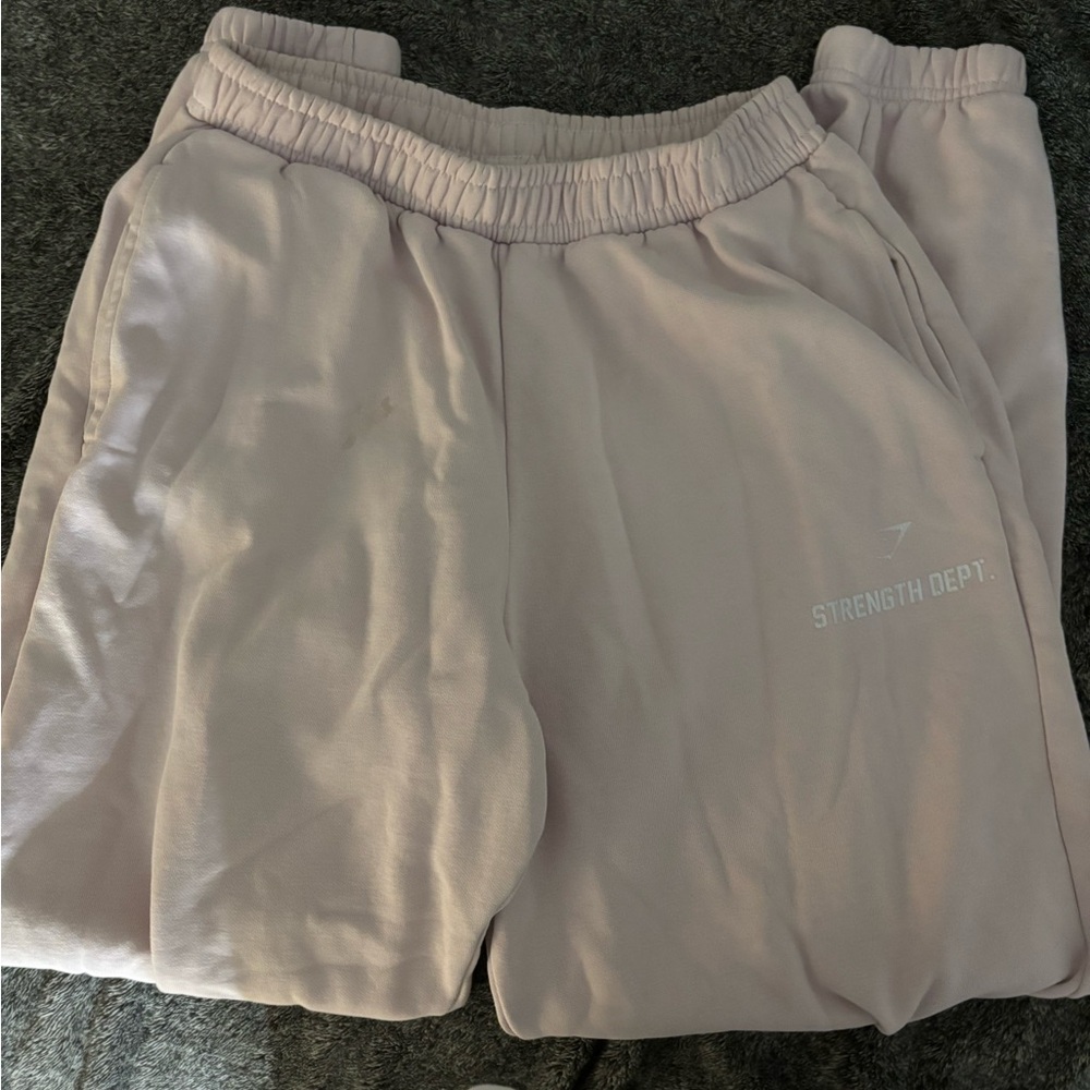 Light pink Gymshark sweats